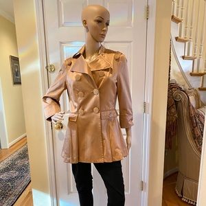 Bebe Tan Coat in size M